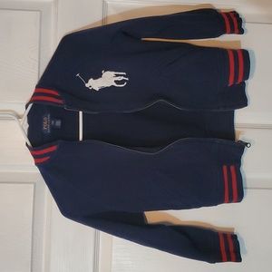 WEEKEND SALE Ralph Lauren Polo Boys Zip-up Small ( 8)